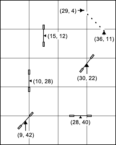 Couse Setup Diagram with jump in place of the tunnel