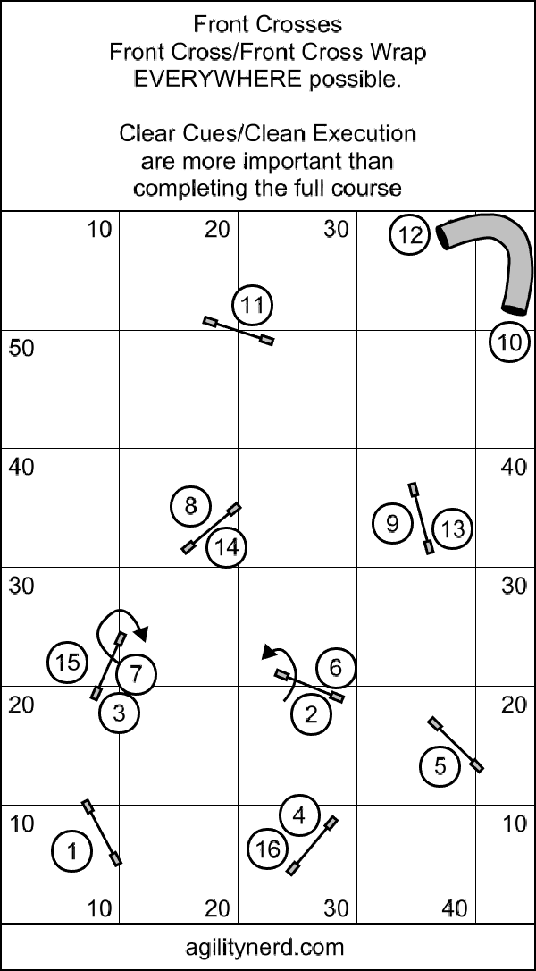 front cross agility